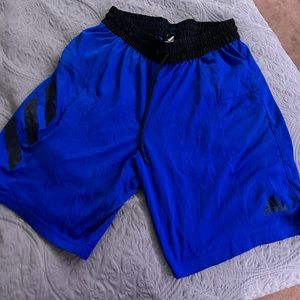Blue adidas shorts for men - XL